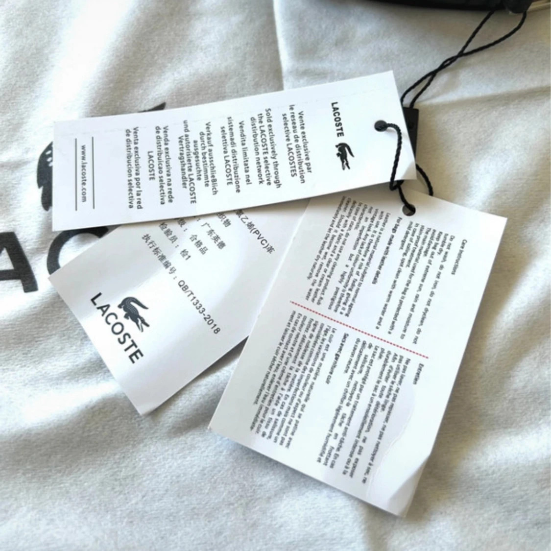 Svart axelväska från Lacoste - 2