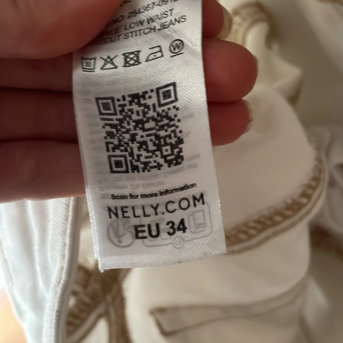 Vita jeans från Nelly - 4