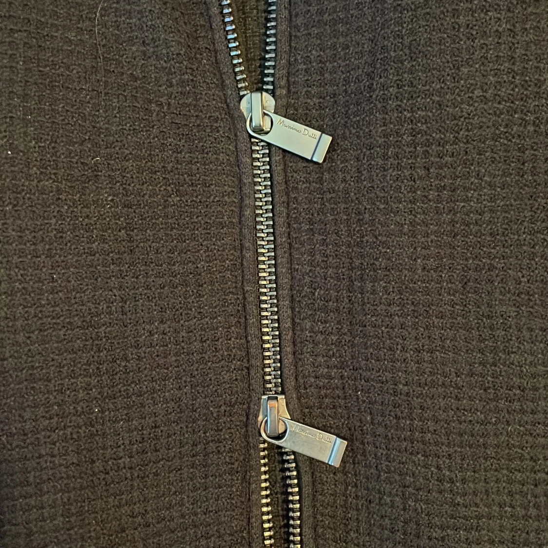 mörkblå helzip från Massimo Dutti - 3