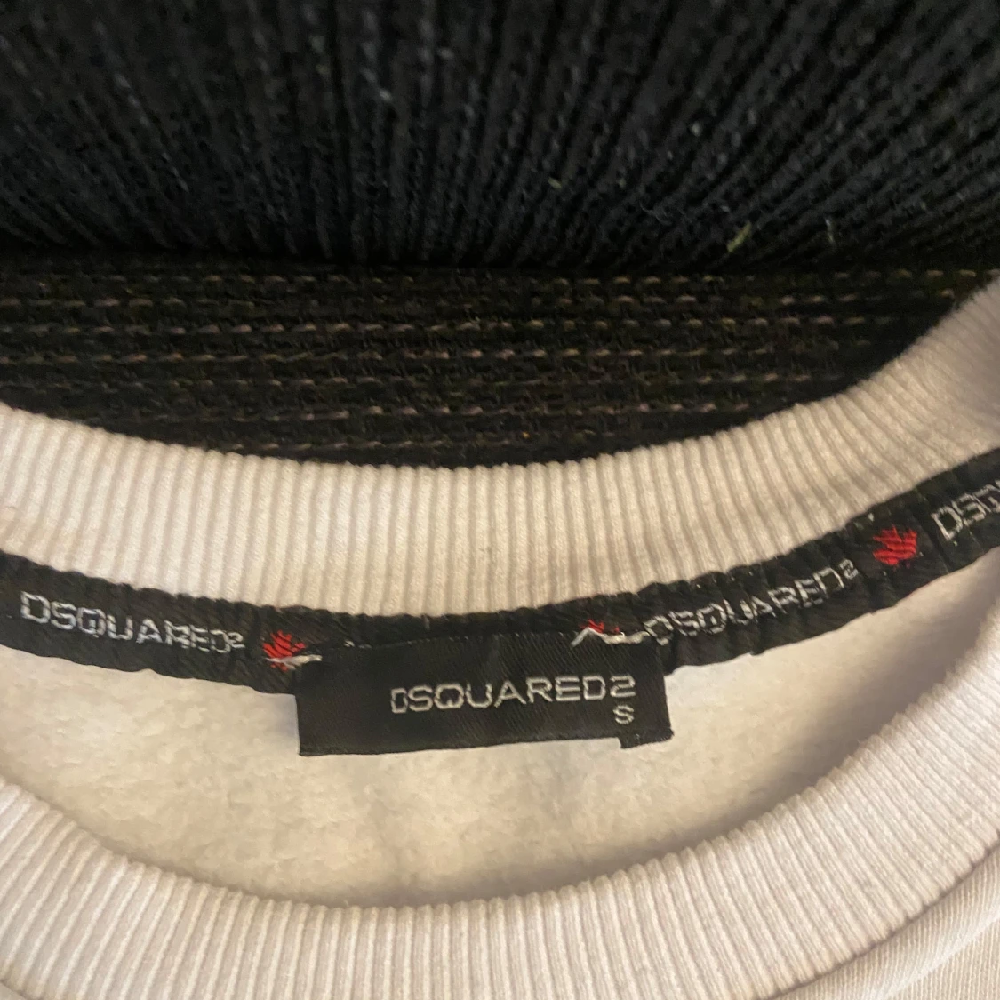 Vit sweatshirt från Dsquared2 ICON - 2