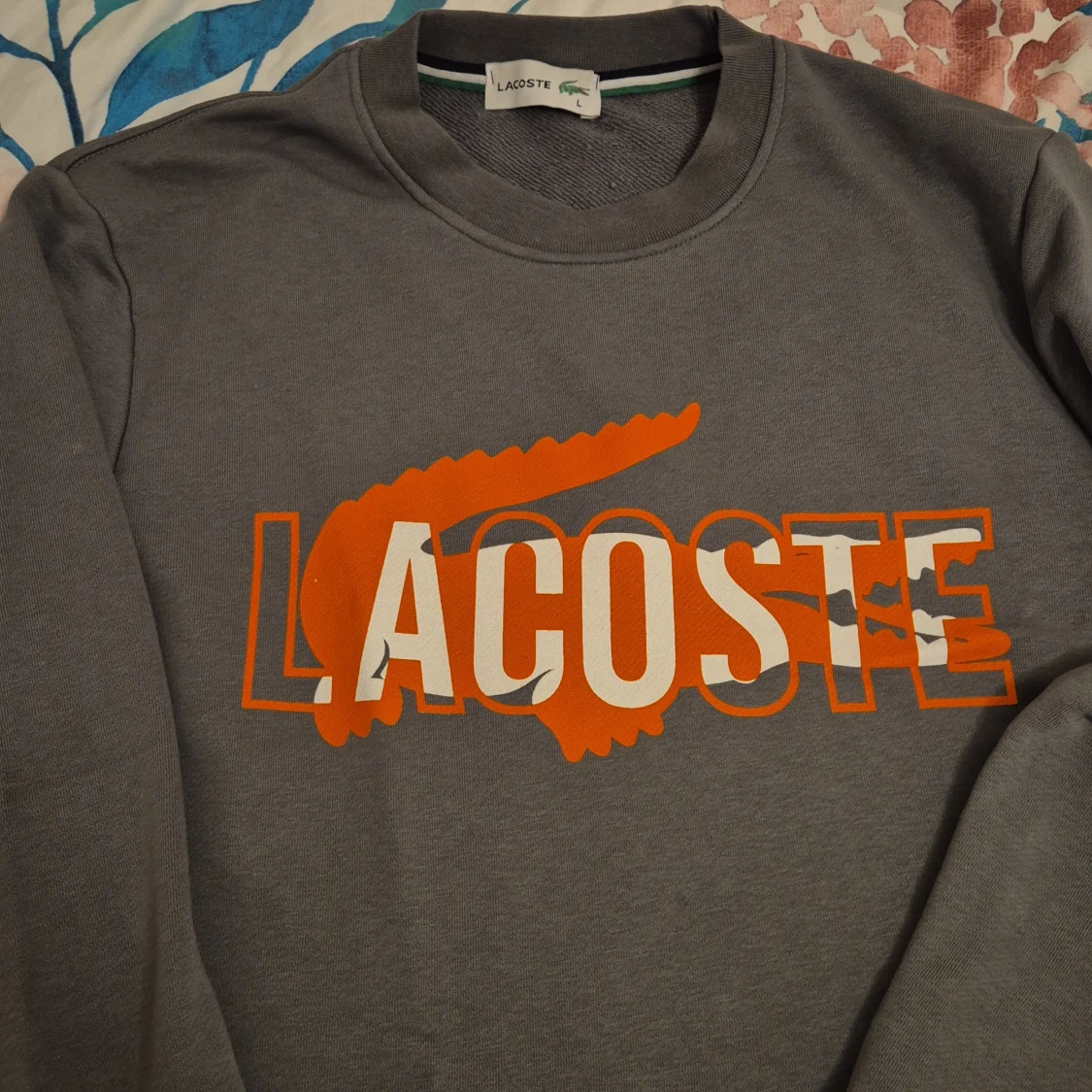 Grå sweatshirt från Lacoste - 1