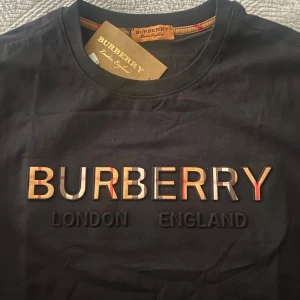 Svart t-shirt  - Snygg svart t-shirt från Brbry med märkets namn i stora bokstäver på framsidan. T-shirten har en klassisk rund hals och korta ärmar. Perfekt för en stilren look.