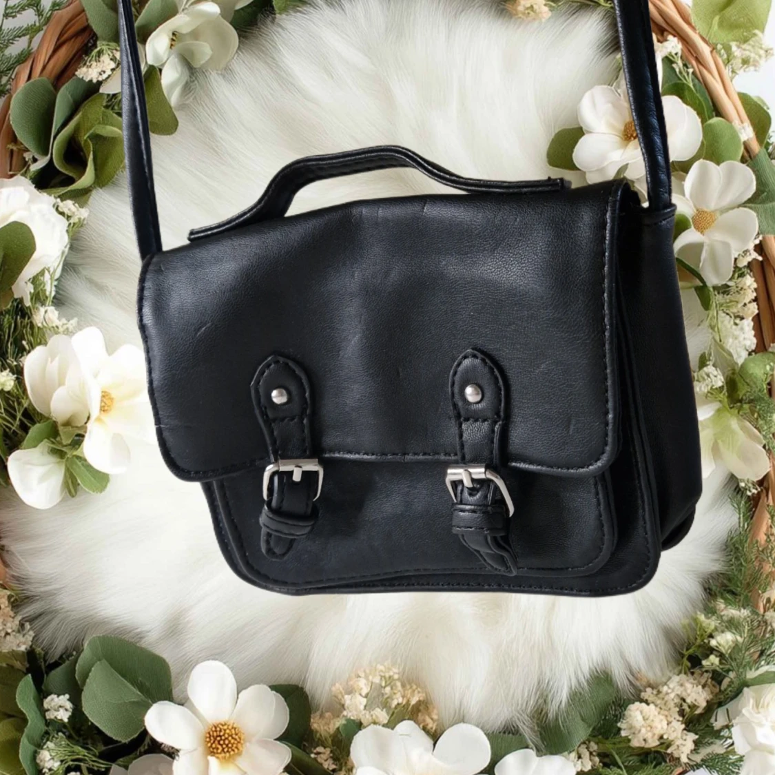 Svart axelväska - 3