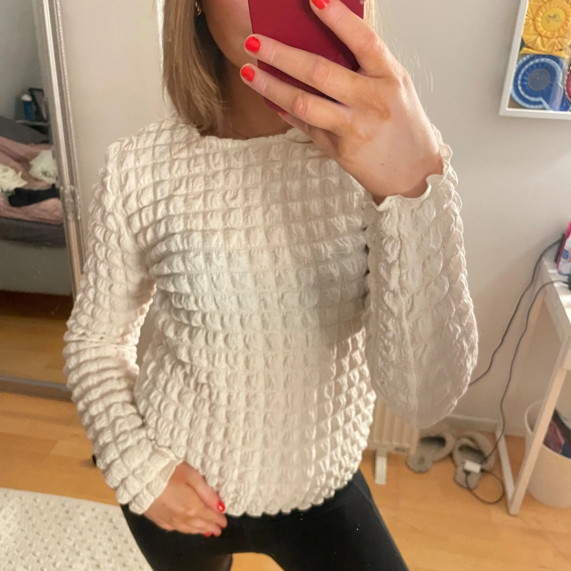 Vit tröja från JDY - 1