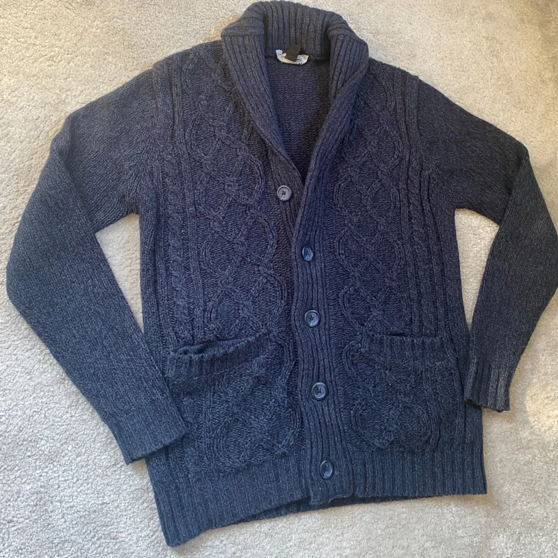 Stickad cardigan - 90