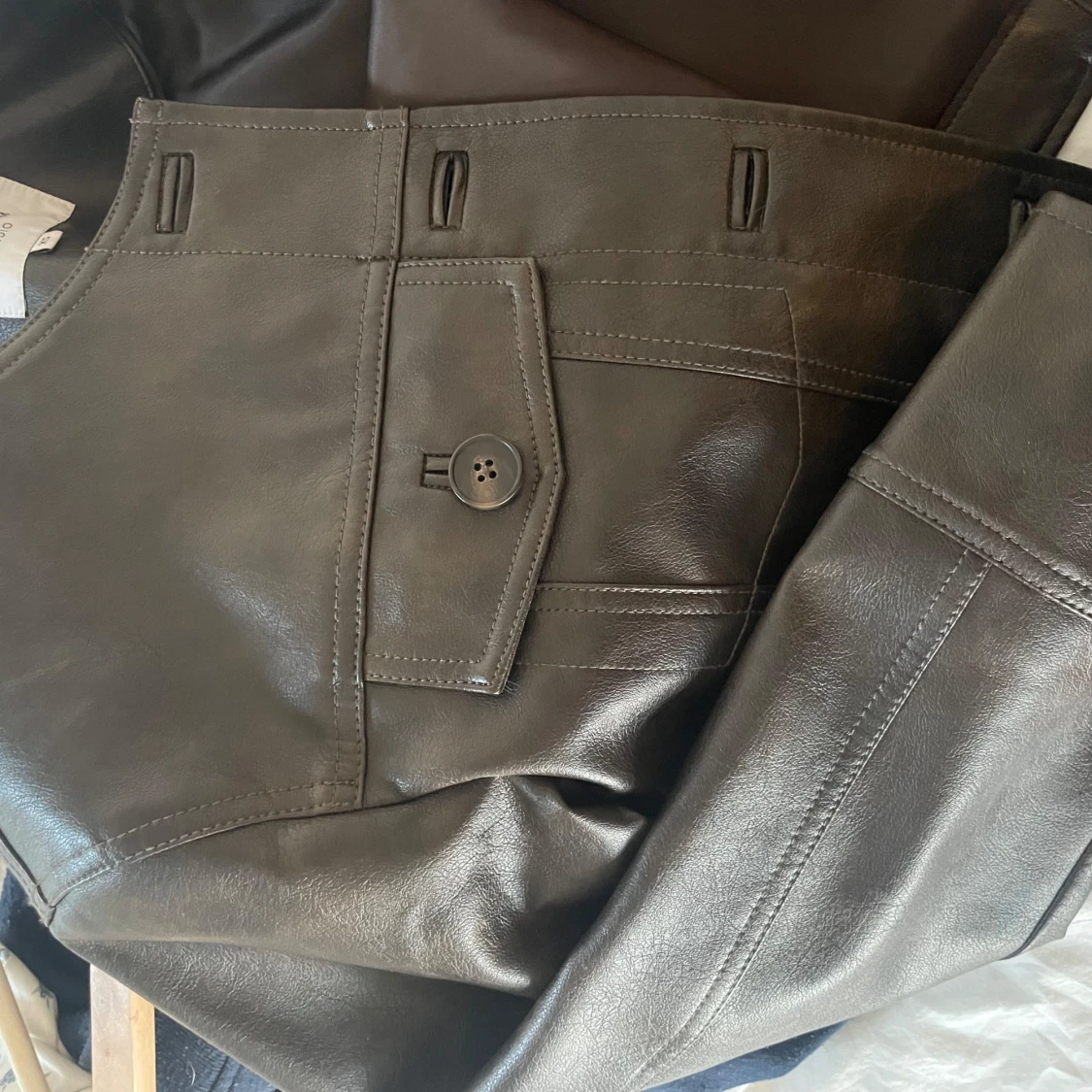 Läderjacka fr Stockholm Studios  - 4