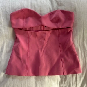 Rosa korsettopp från Zara - Supersnygg rosa korsettopp från Zara🔥🔥