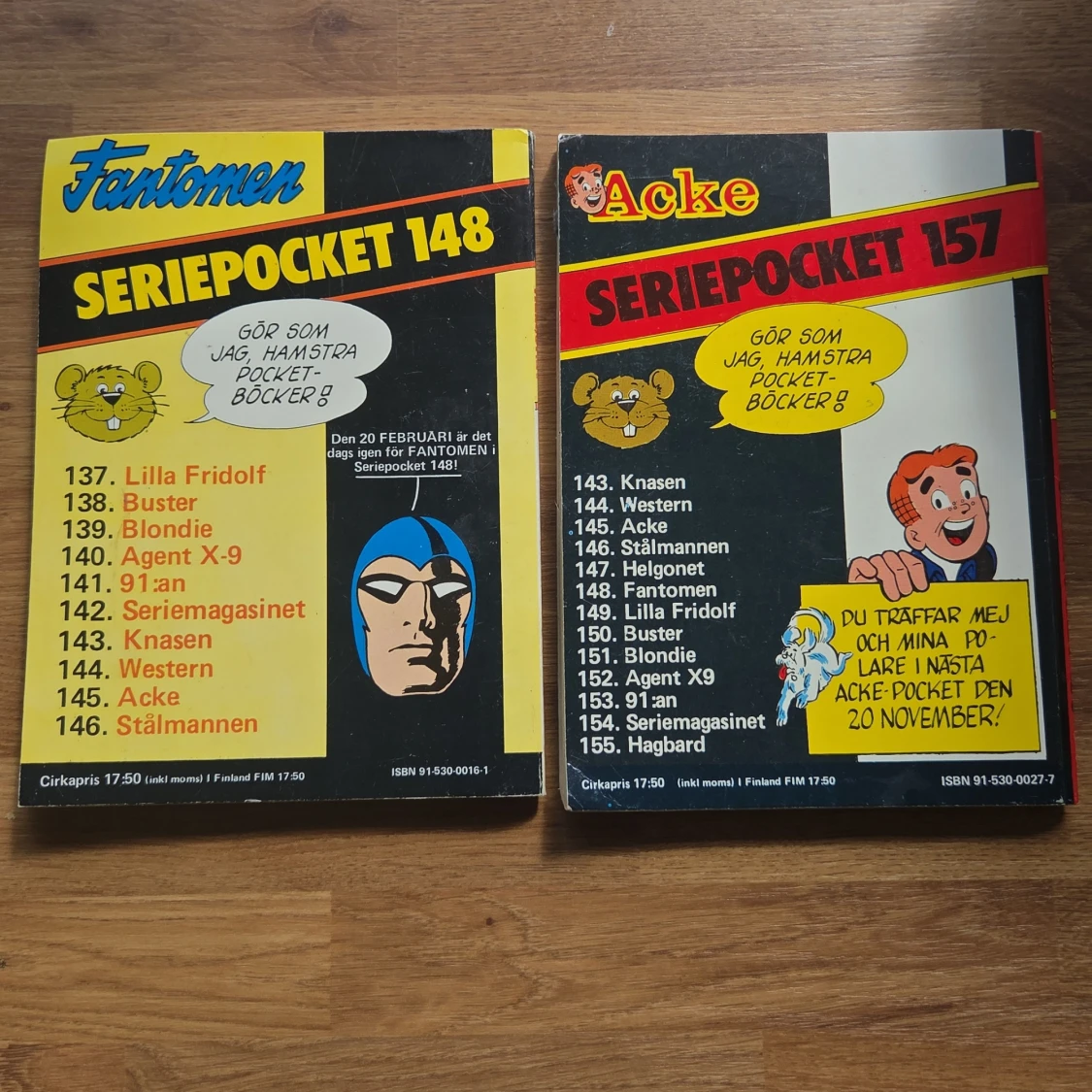 SeriePocket 147: Helgonet & Seriepocket 156 Western - 1