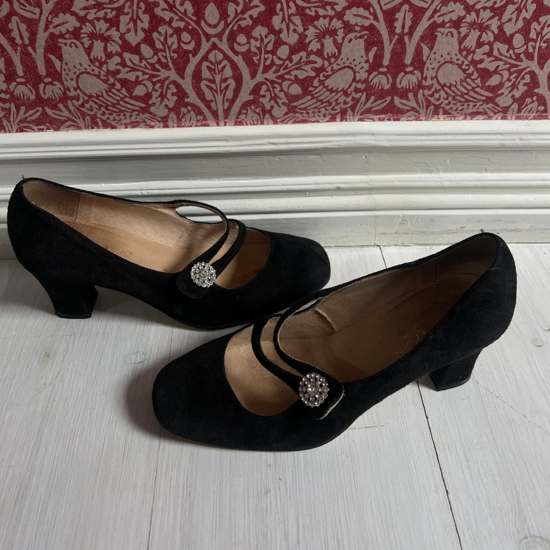  italienska klackskor i mocka - 2