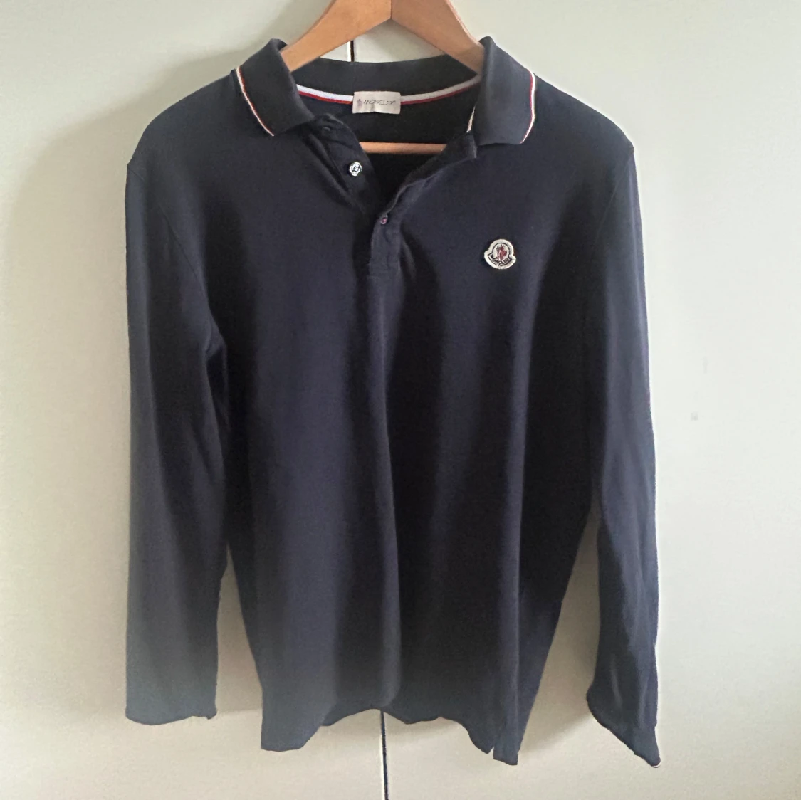 Moncler långärmad piké  - 1