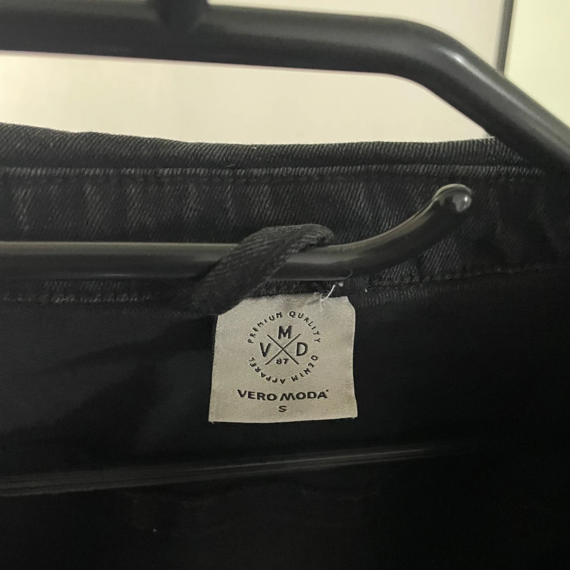 Svart jeansjacka - 4