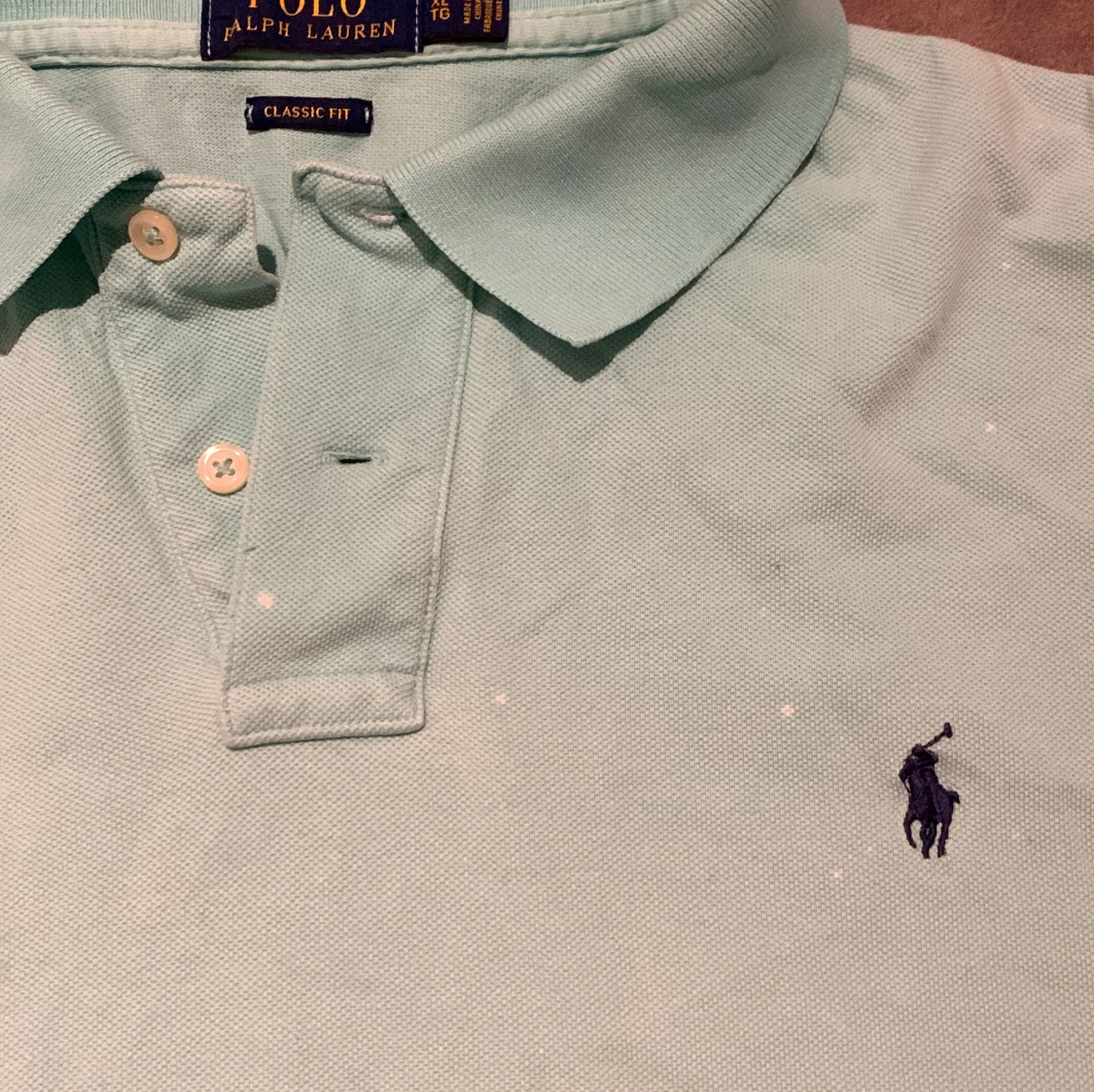 Ljusblå pikétröja från Polo Ralph Lauren - 3