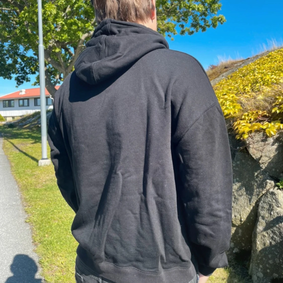 Svart hoodie från Palm Angels med nallemotiv - 1
