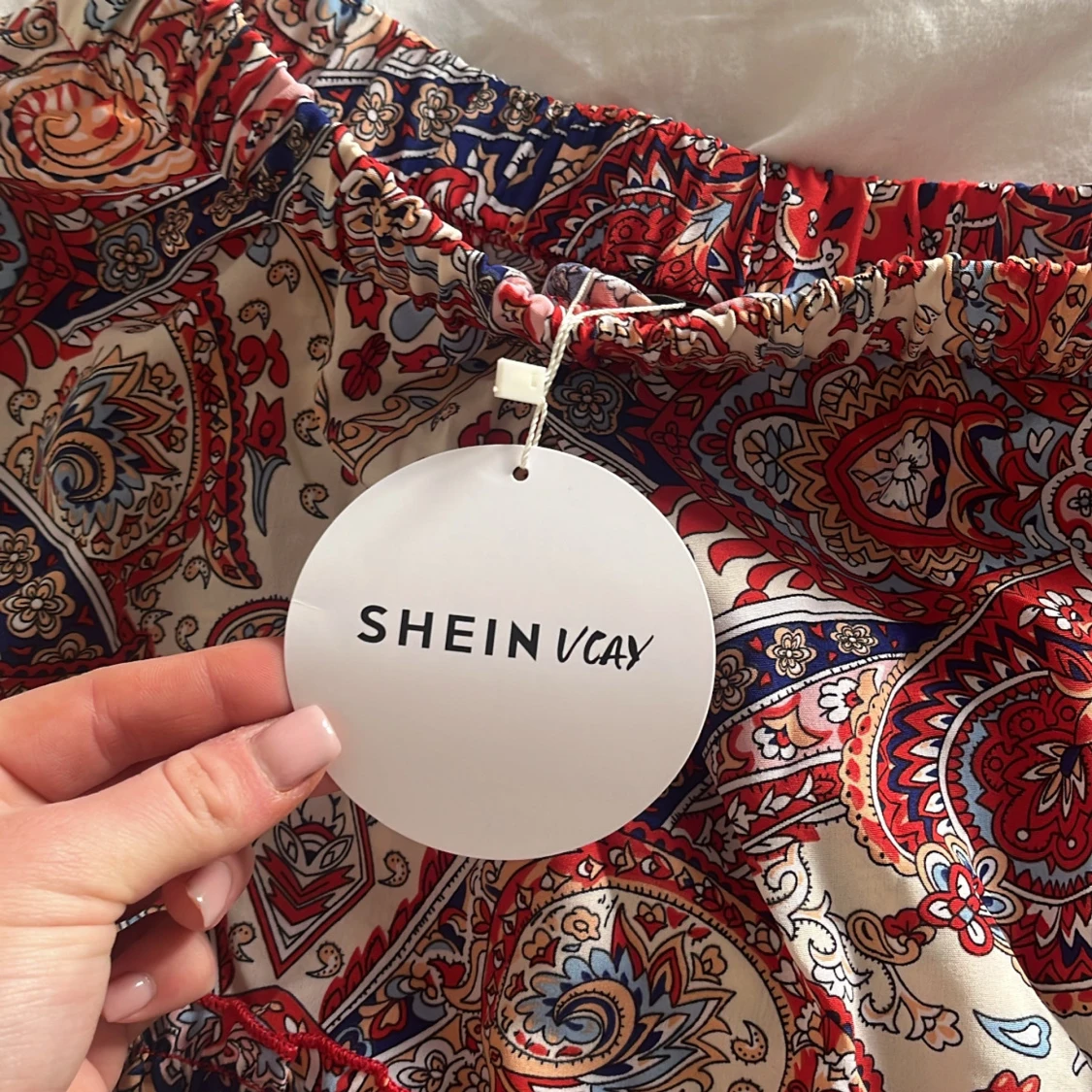 Mönstrad kjol från Shein - 2