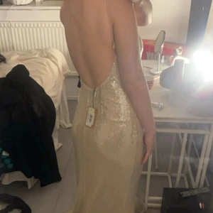 Paljett balklänning  - Så så fin! Köpt från Sellpy.  Jätte bra skick! Säljer då det ej var min stil💕