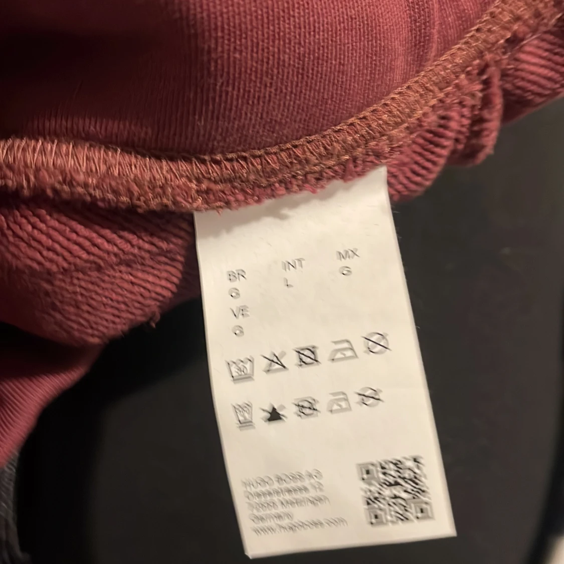 Vinröda mjukisbyxor från Hugo - 4