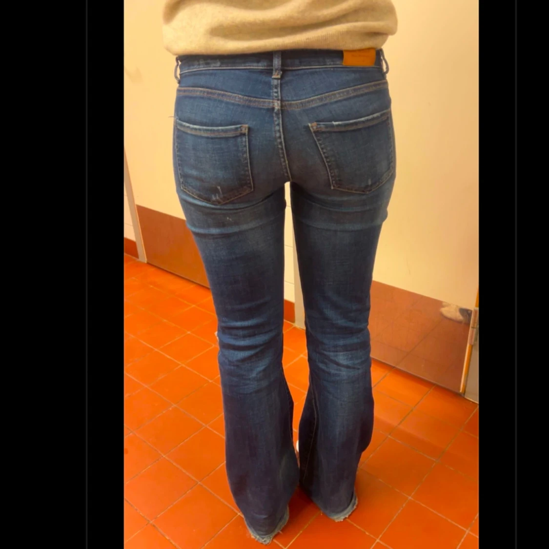 Lågmidjade jeans - 90