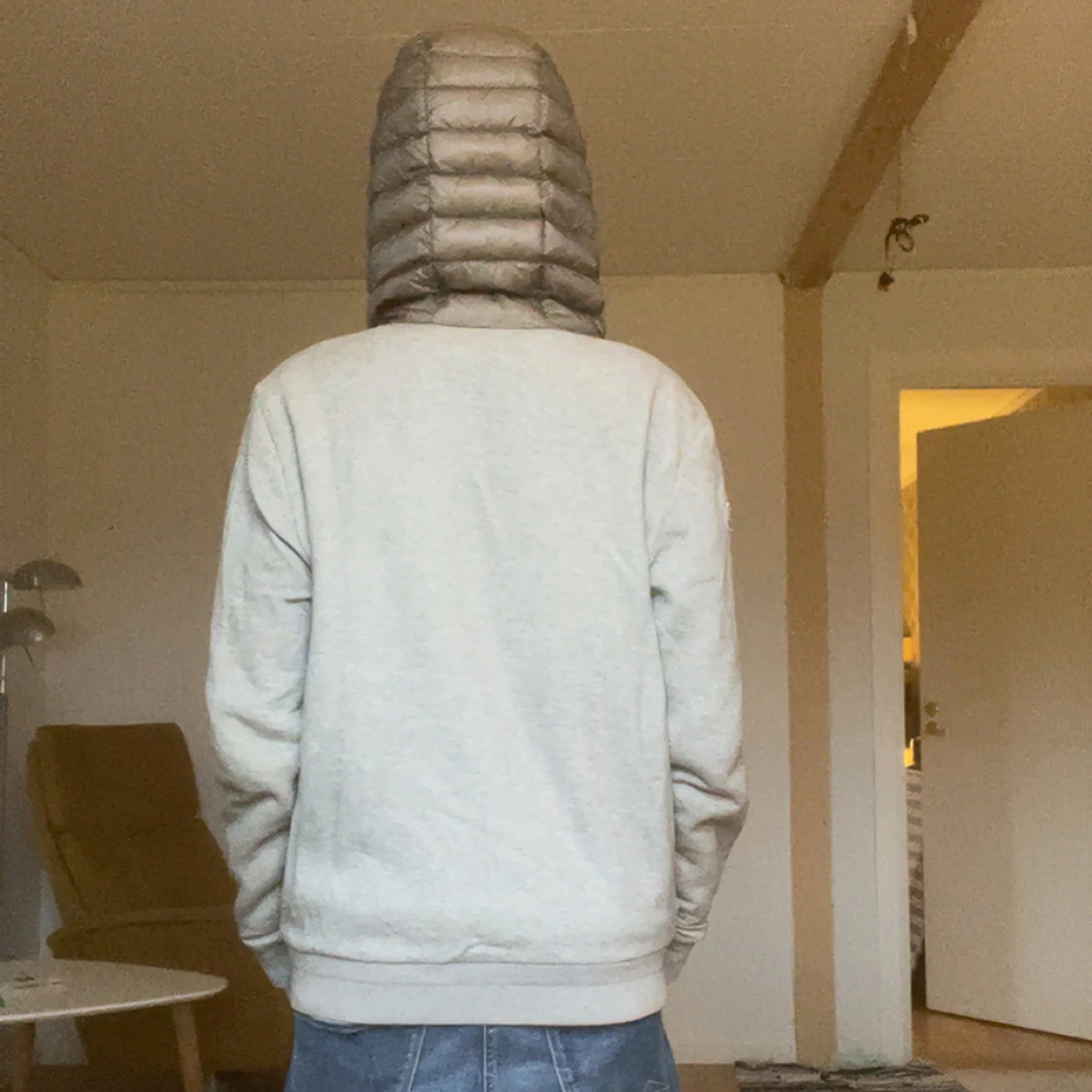 Grå moncler cardigan  - 1