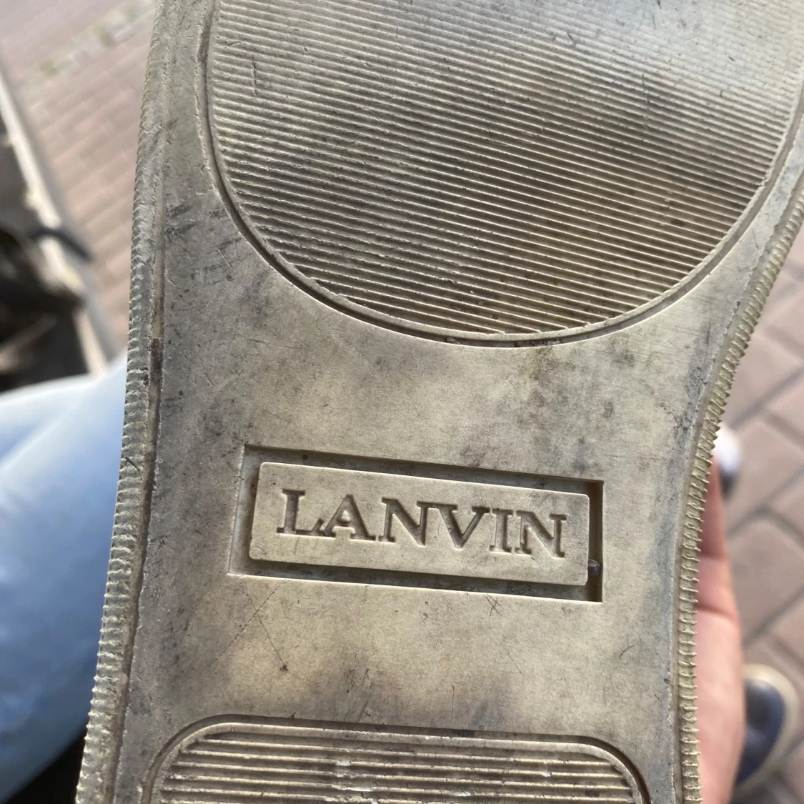 Mörkblå sneakers från Lanvin - 4