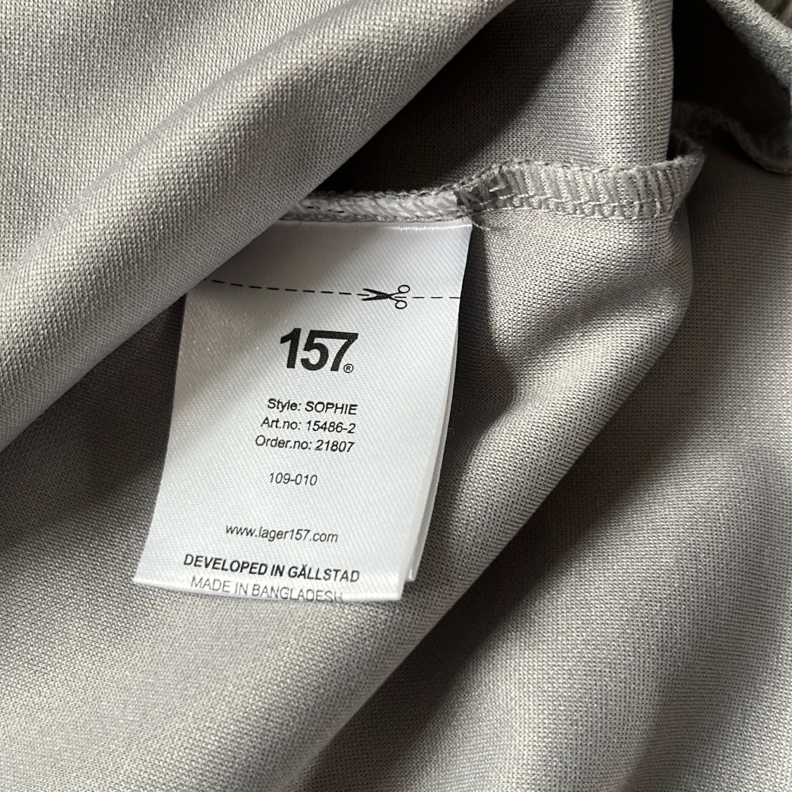 Ljusgrå långklänning - 2