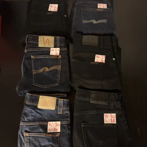 Nudie bulk ! (6 par) - Säljer 6 par as feta nudie jeans för endast 1299kr | Storlekar syns på bilden 💫| Skriv vid minsta lille intresse ! 😉
