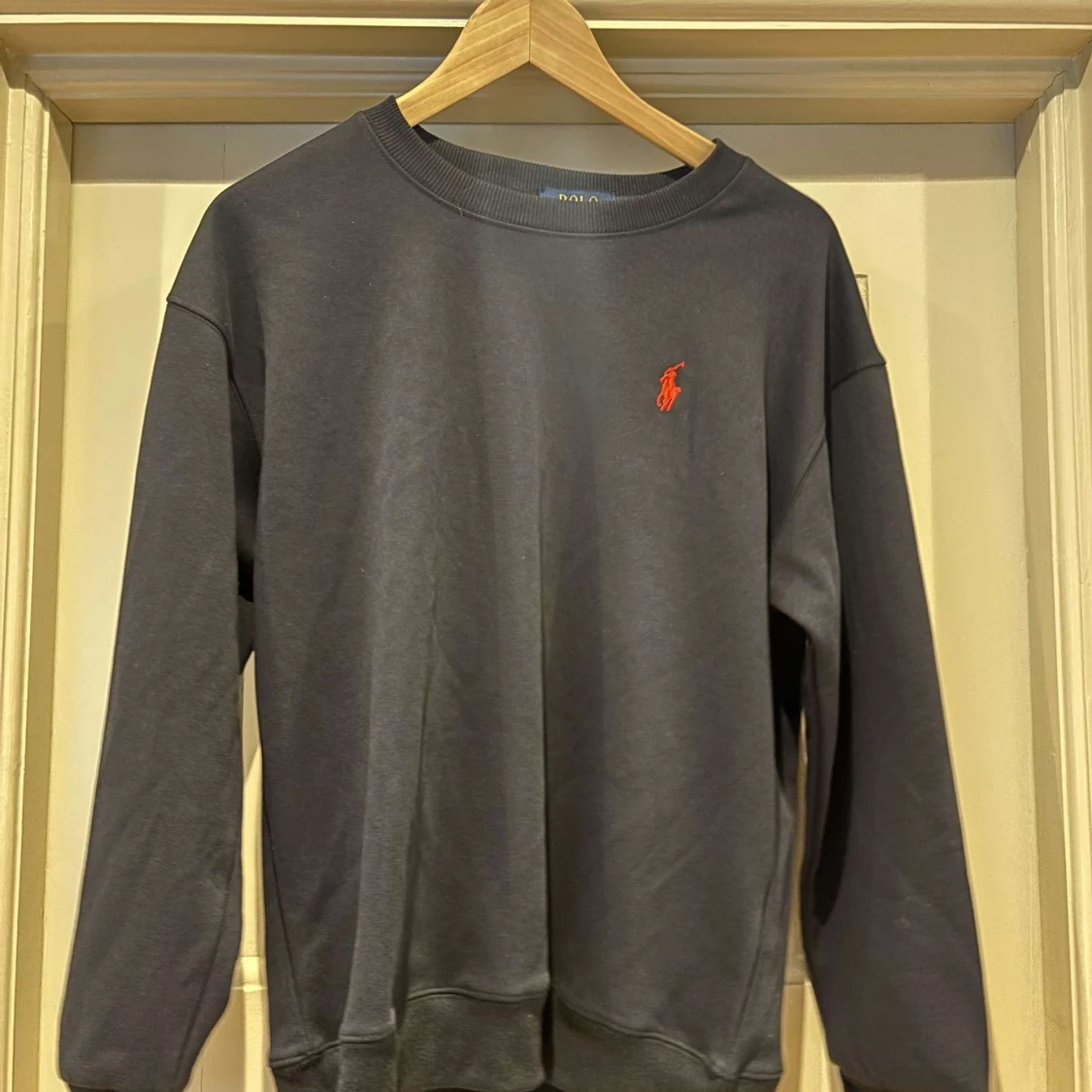 Mörkgrå sweatshirt från Polo Ralph Lauren