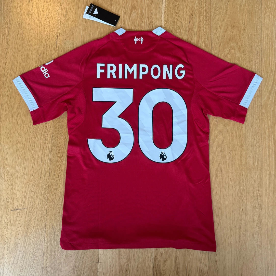FRIMPONG #30 Liverpool 25/26 Hemma kit Player version