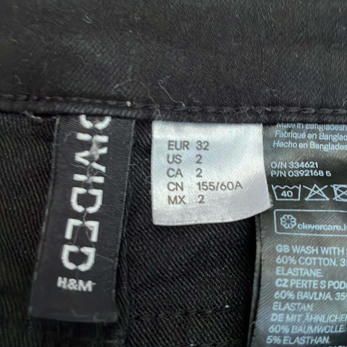 Svarta highwaist shorts  - 1