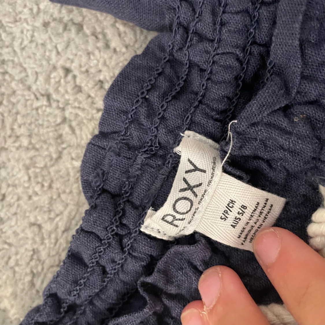 Mörkblå linnebyxor från Roxy - 2