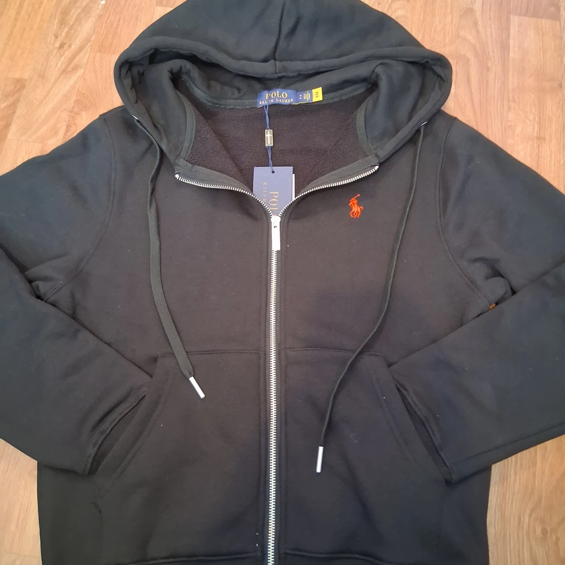 Svart hoodie från Polo Ralph Lauren