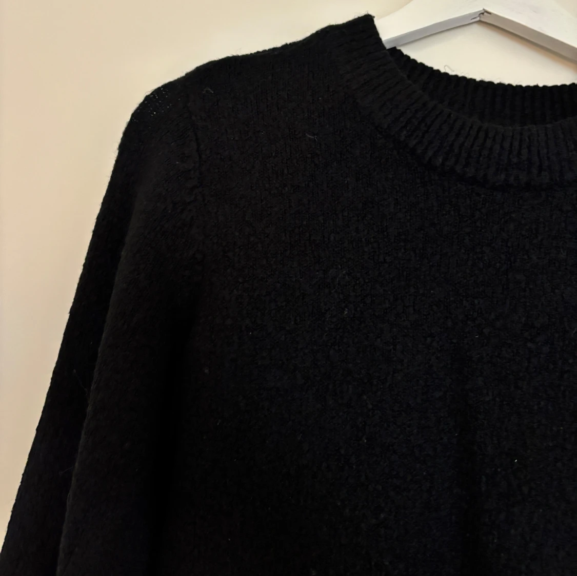 Svart stickad klänning från Object - 1