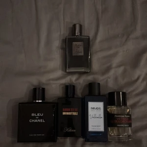 Smoking hot + 4x2ml sampels - Säljer hela smokin hot och 4st 2ml’s sampel på dem 4 under smokin hot (bara sampels på dem i nedre raden)