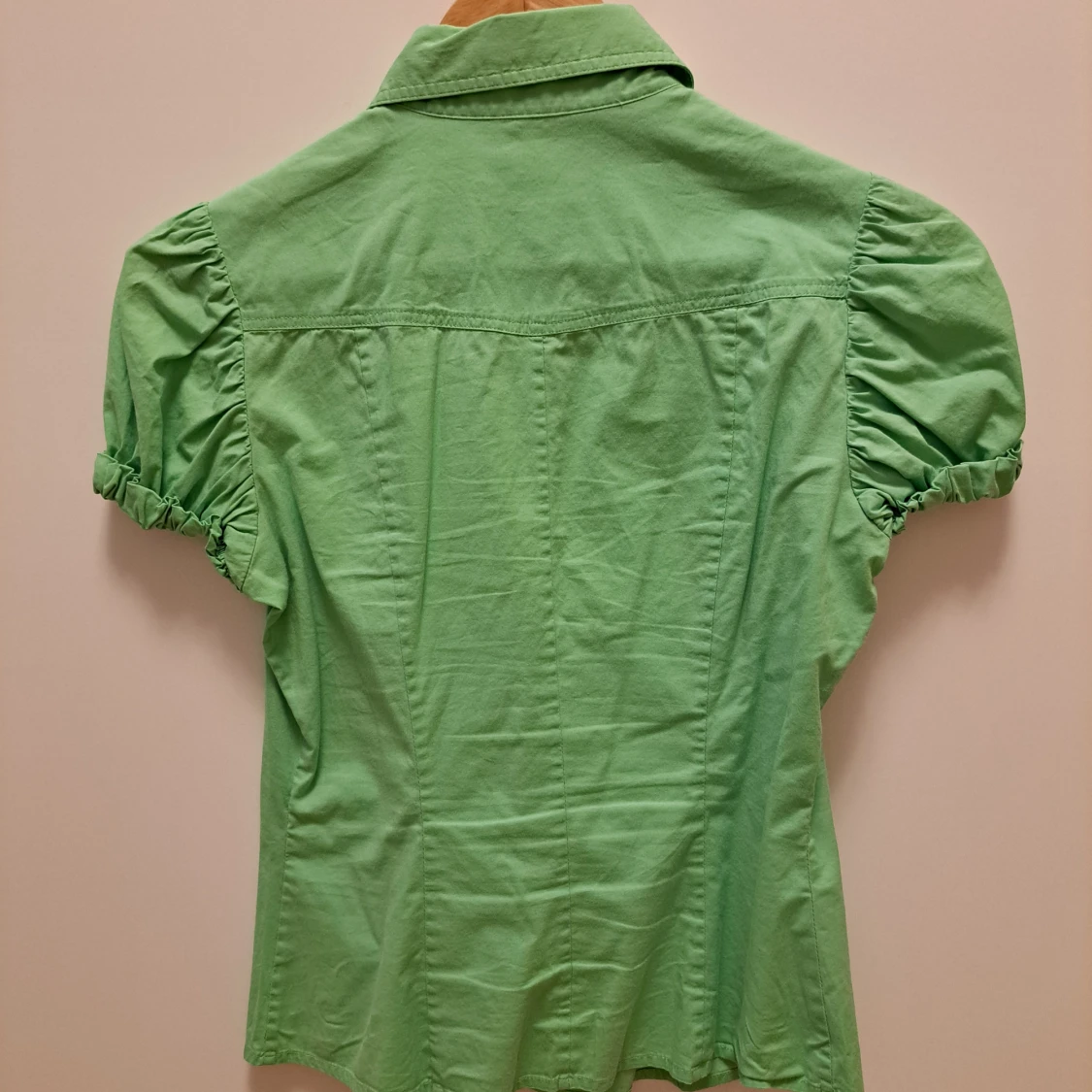 Grön kortärmad skjorta från Stefanel - 1