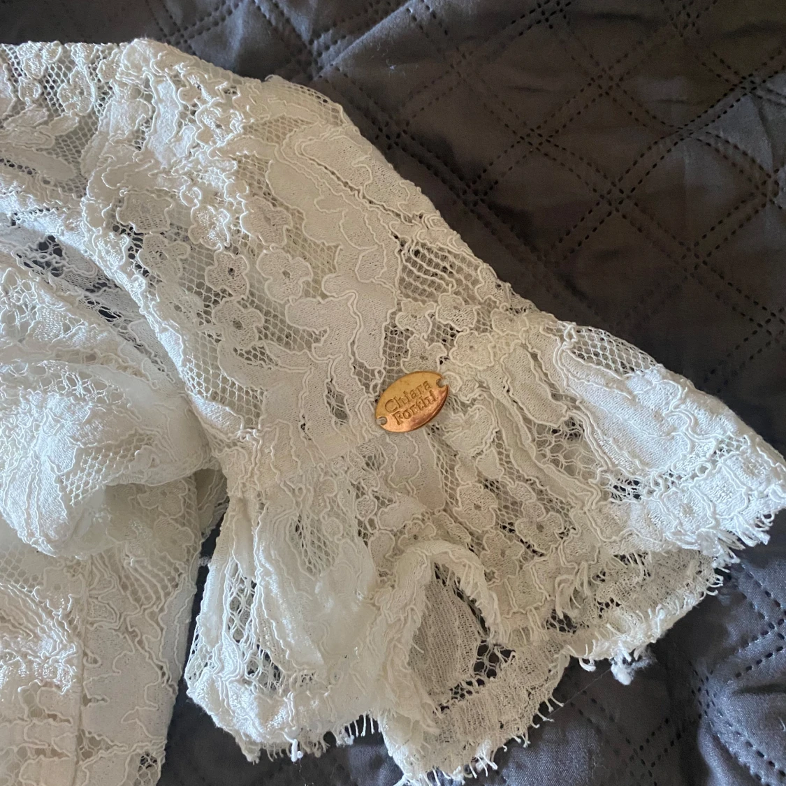 Vit spetsklänning från Chiara Forthi - 3