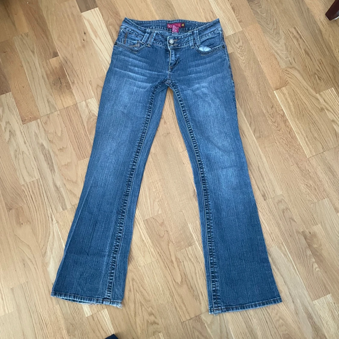Blåa jeans 