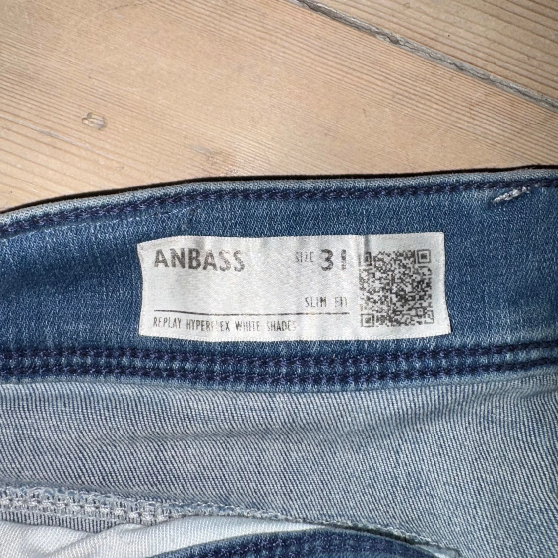 Blå jeansbyxor från Replay - 2