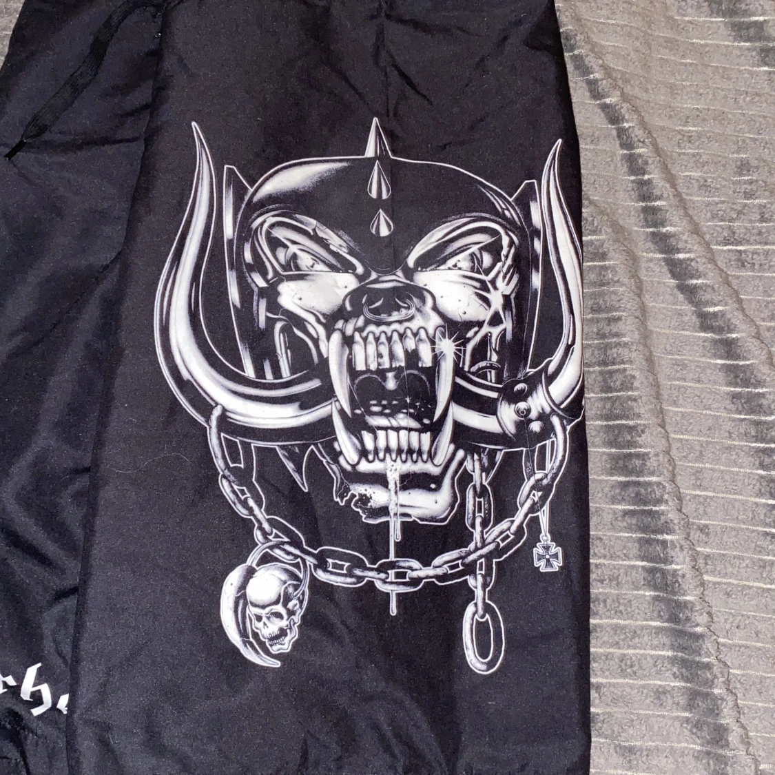 Svarta Motörhead bad shorts - 1