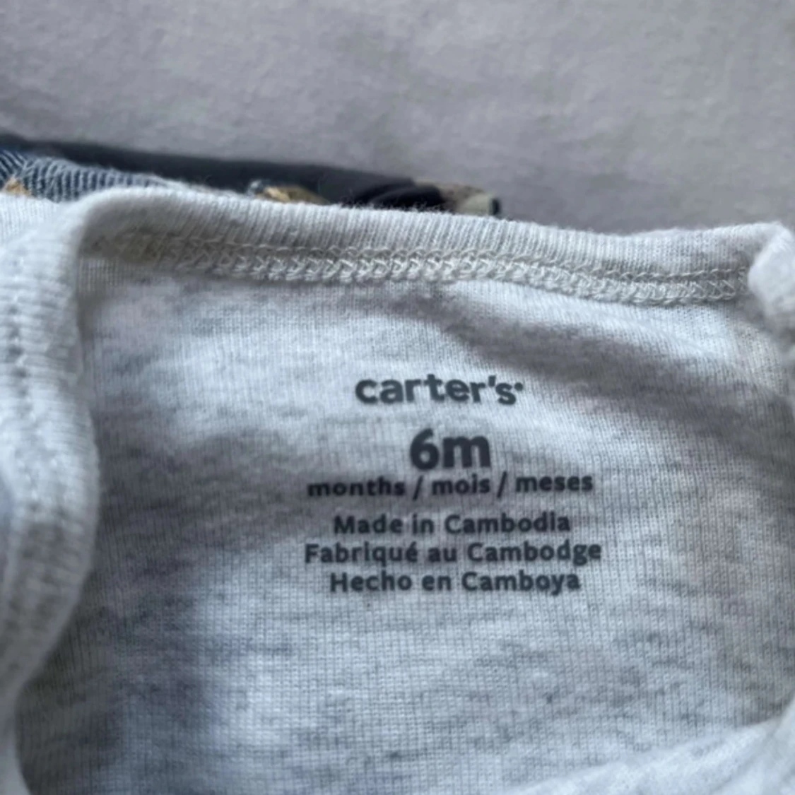 Grå långärmad tröja från Carter's - 2