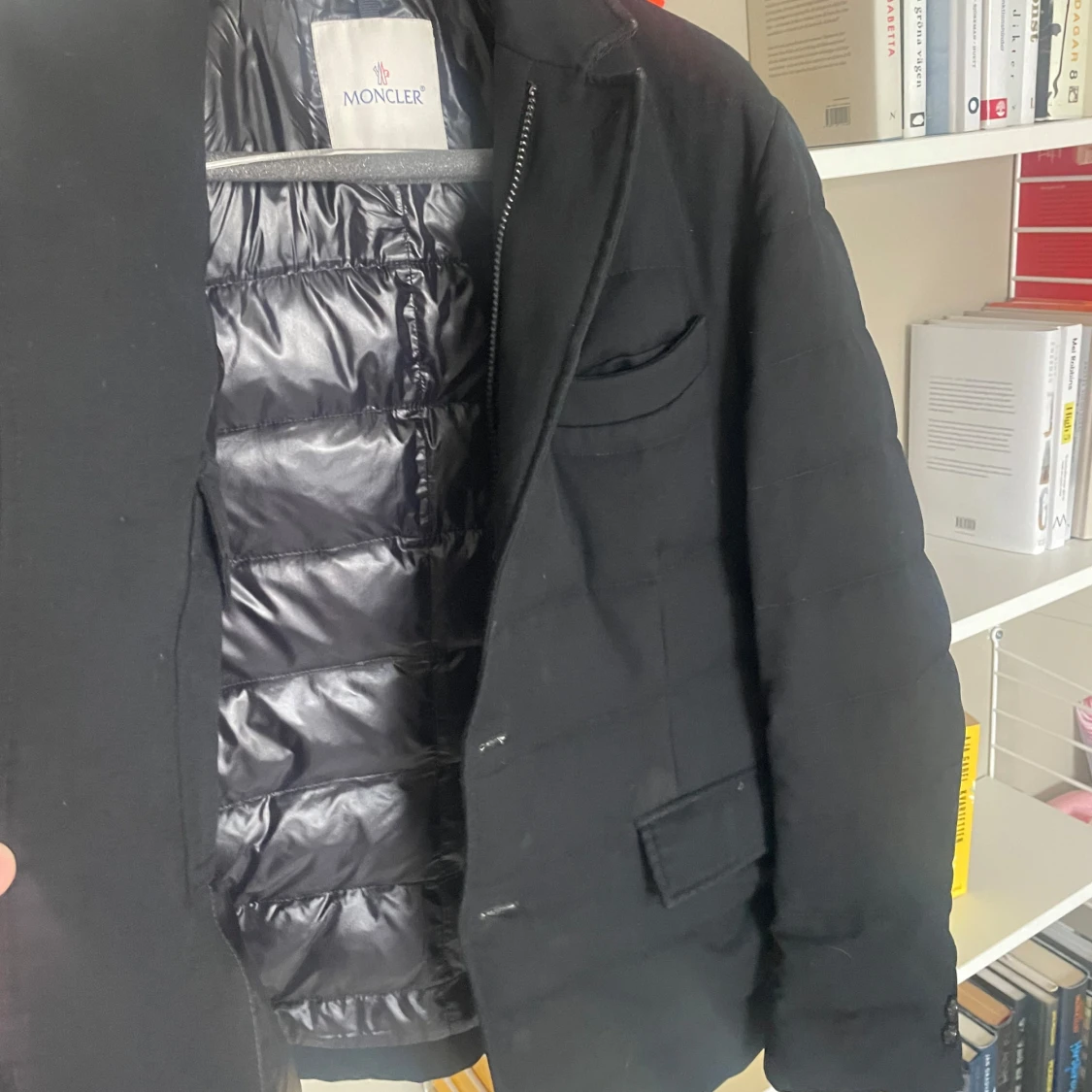 Svart Moncler dunblazer - 1