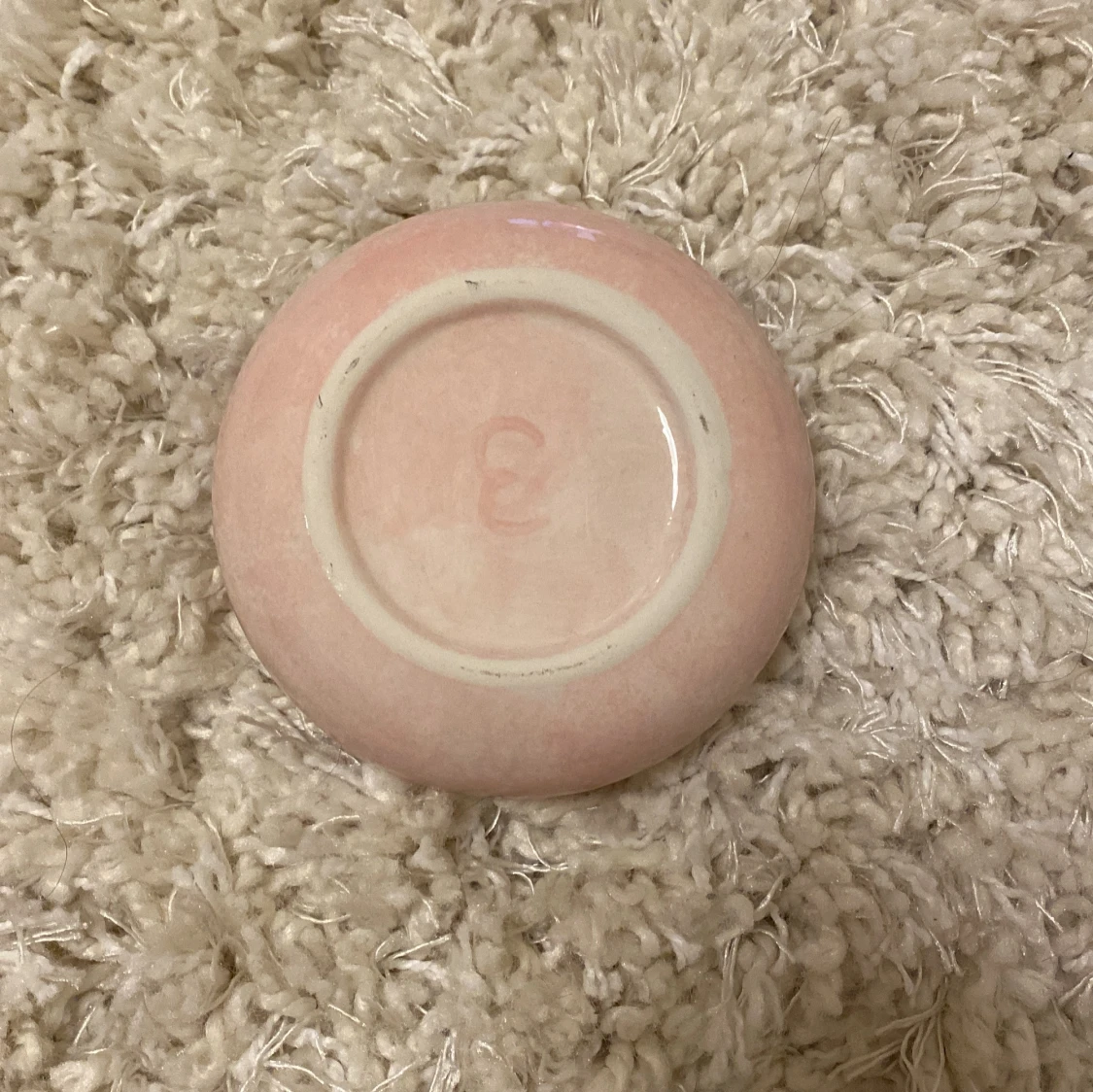 Keramisk sminkburk med lock - 3