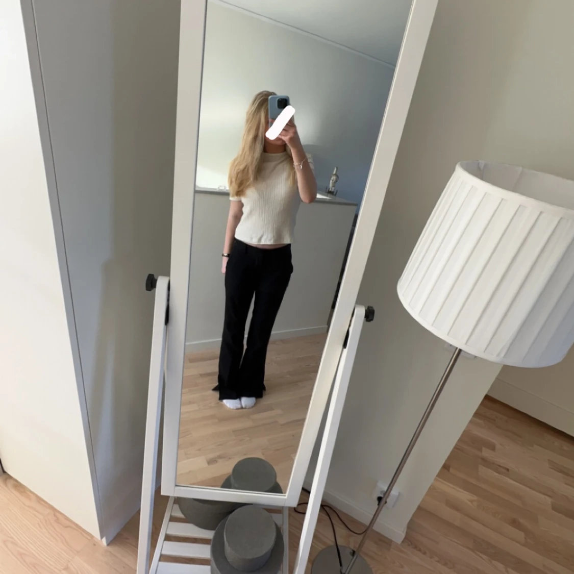 Stickad t-shirt  - 1