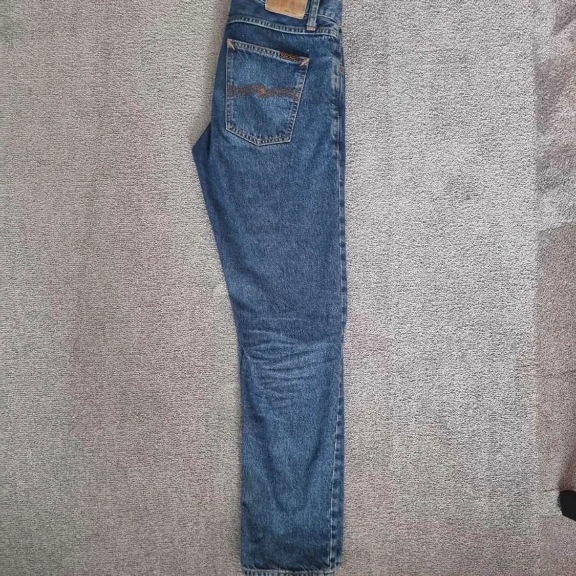 Blå jeansbyxor från Nudie Jeans - 2