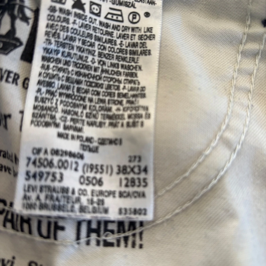 Mörkblå Levi's jeans 506 👌🏽 - 4