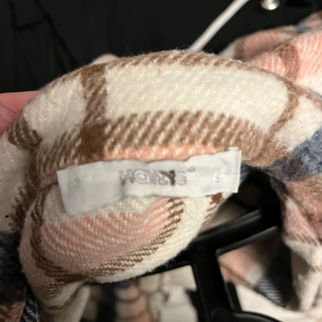 Rutig croppad jacka från Ullared - 1