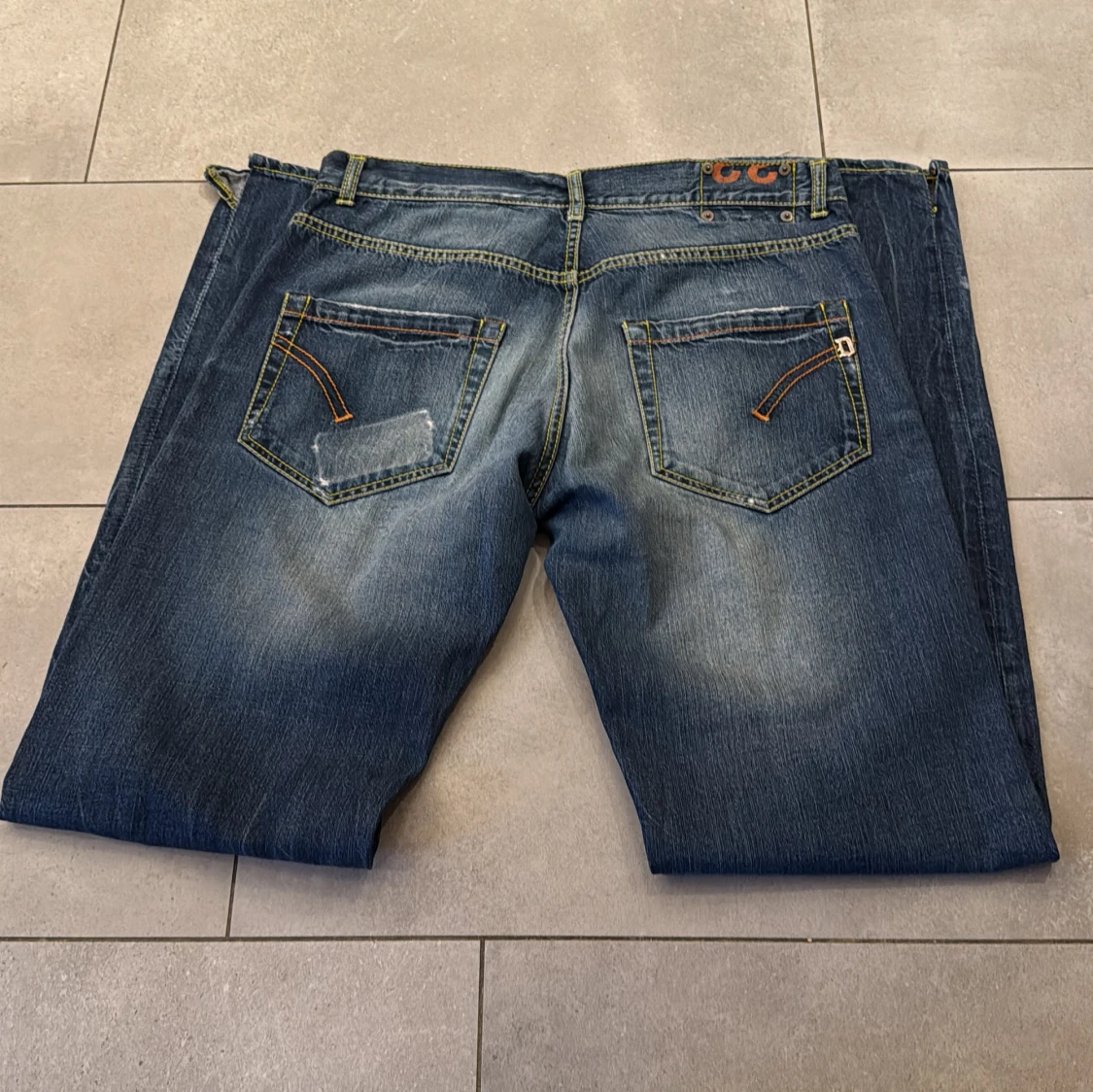 Blåa dondup jeans - 3