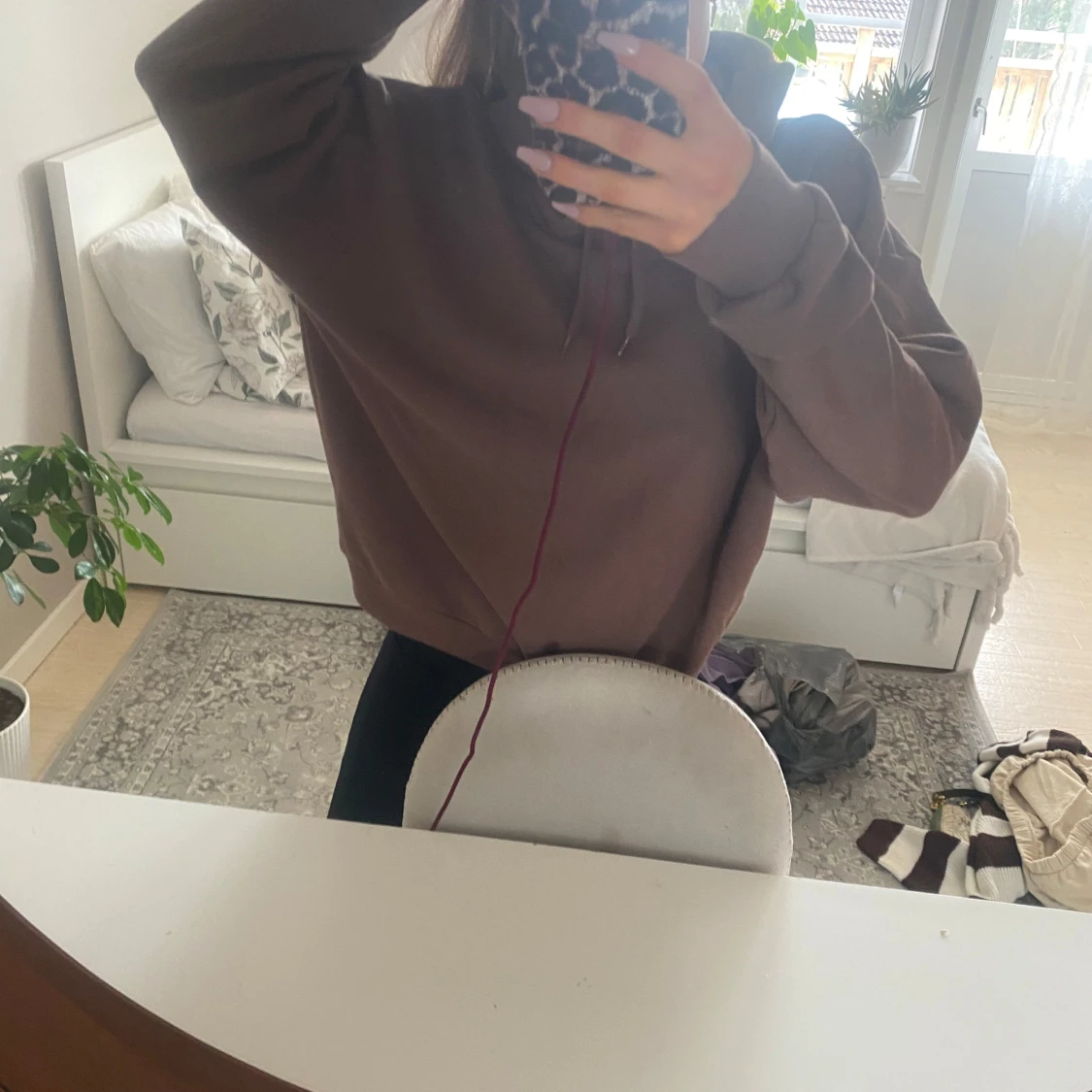 Mysig och stor hoodie från lager 157💞 - 1