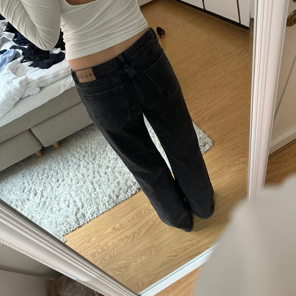 Lågmidjade jeans  - 1