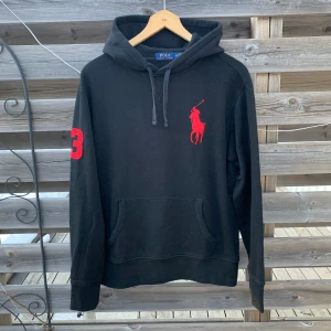 Ralph Lauren Big Pony Hoodie  - Säljer denna feta big pony Hoodie från Ralph Lauren. Storlek M, passar som en SVäldigt fint skick. Hör gärna av er vid funderingar🙌. Pris är diskuterbart