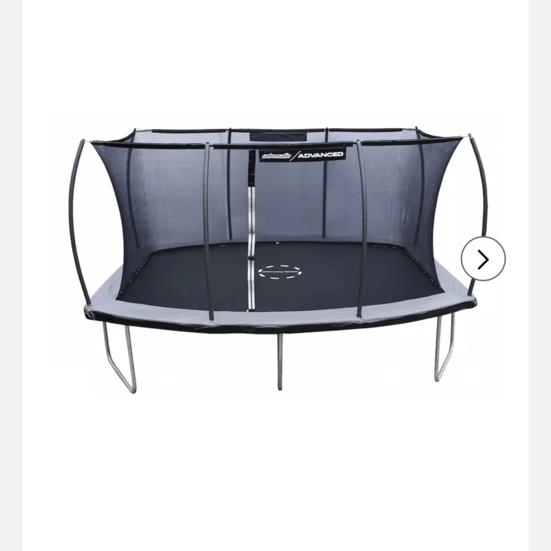 Studsmatta inklusive säkerhetsnät Adrenalin Advanced
