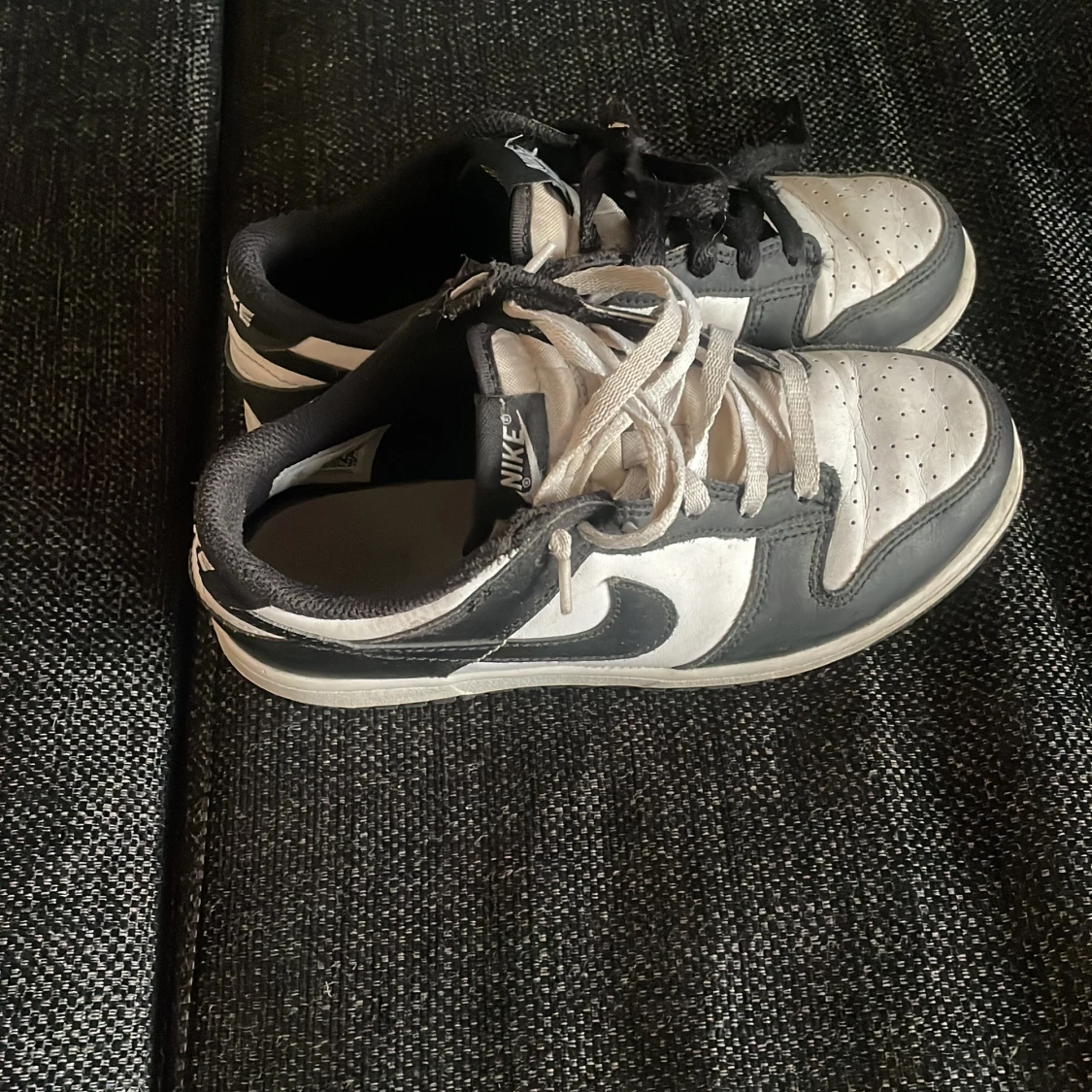 Nike Dunk i svart och vit